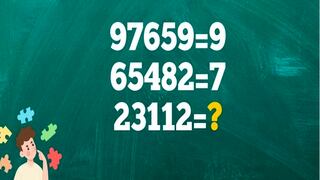Tu misión consiste en descifrar la solución de este complicado reto matemático