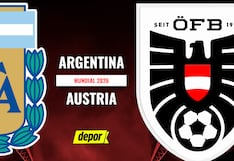 Ver hoy, Argentina vs. Austria EN VIVO: cómo ver gratis vía TyC Sports, Telefe y TV Pública