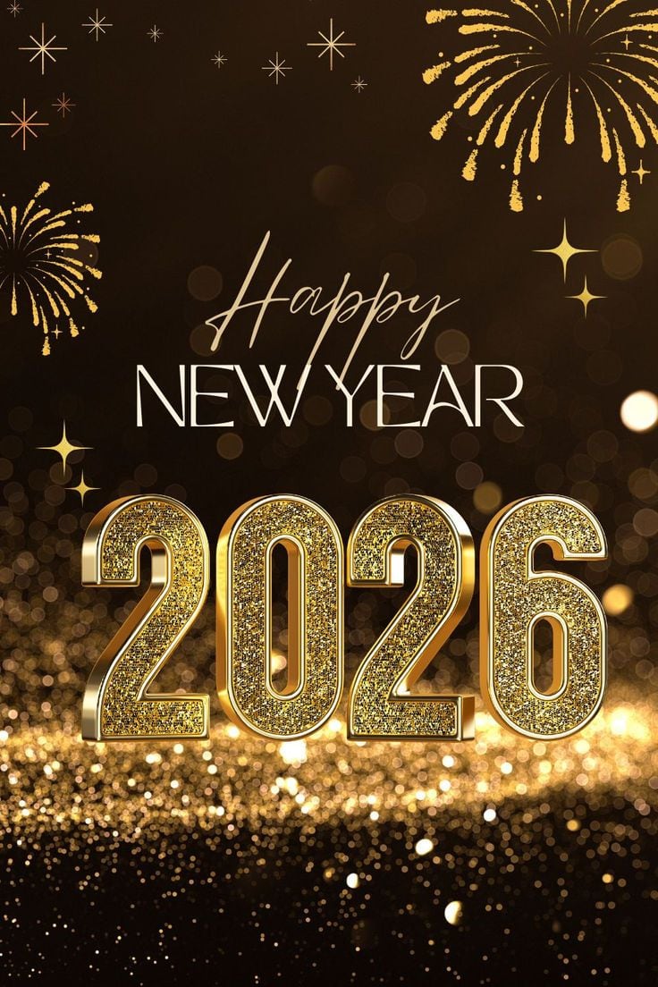 Dedica una de estas 25 imágenes para desear un Feliz Año Nuevo 2026 y compártelas en tus historias de Instagram o estados de WhatsApp. (Foto: Pinterest)