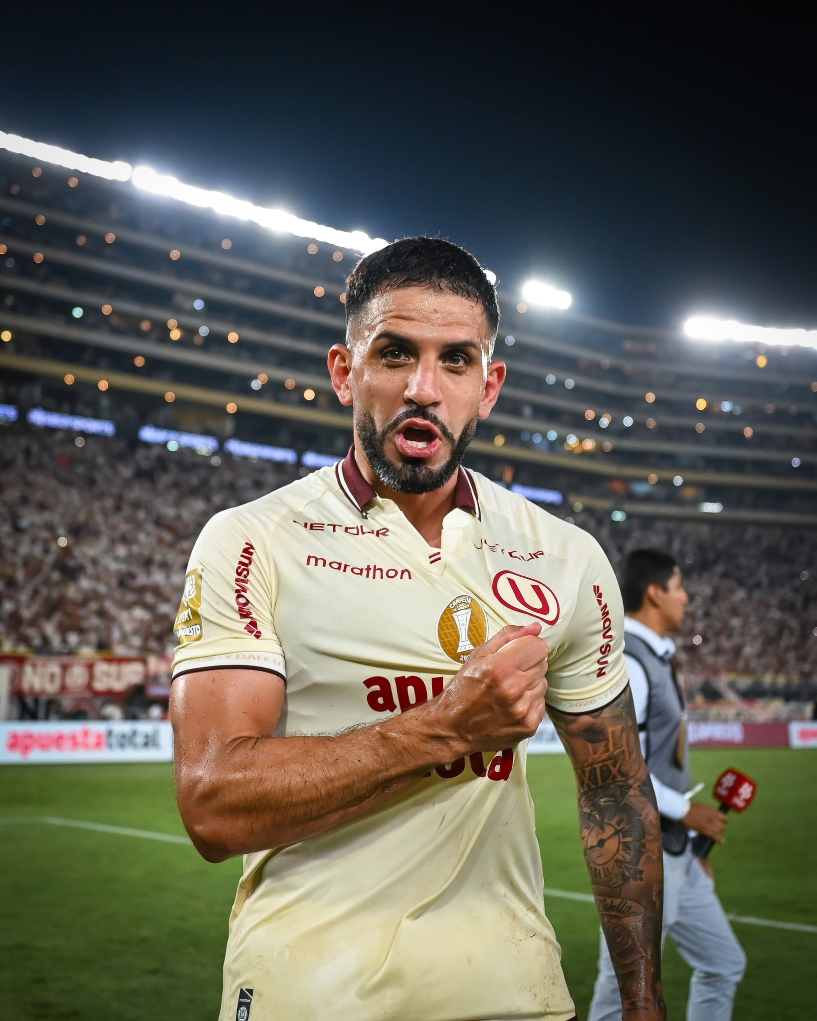 Di Benedetto llegó al club crema en 2023 y ha ganado todos los campeonatos nacionales que disputó. (Foto: Universitario)