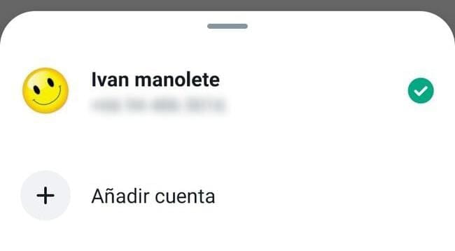 Aquí debes pulsar en "Añadir cuenta". (Foto: Xataka Android)