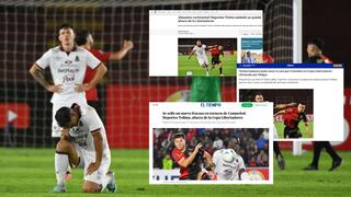 ‘‘Desastre continental’’: así reaccionó la prensa colombiana al Melgar vs. Tolima