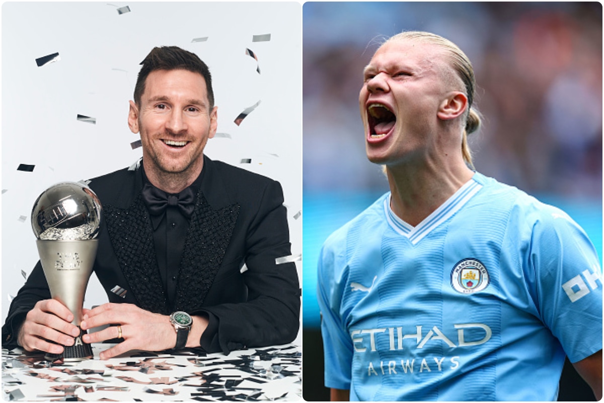 Erling Haaland perdió ante Lionel Messi el premio The Best de la FIFA del año 2023. (Foto: Getty Images)