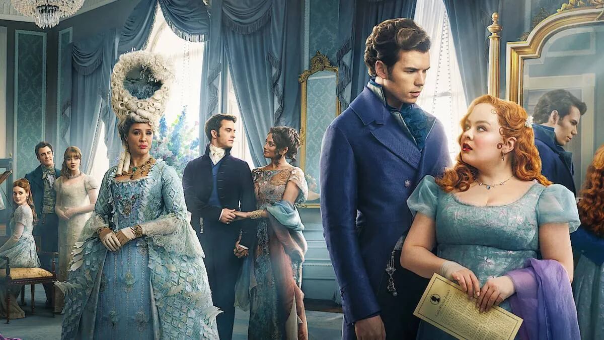 Luke Newton y Nicola Coughlan son las figuras principales del elenco de "Bridgerton" (Foto: Netflix)