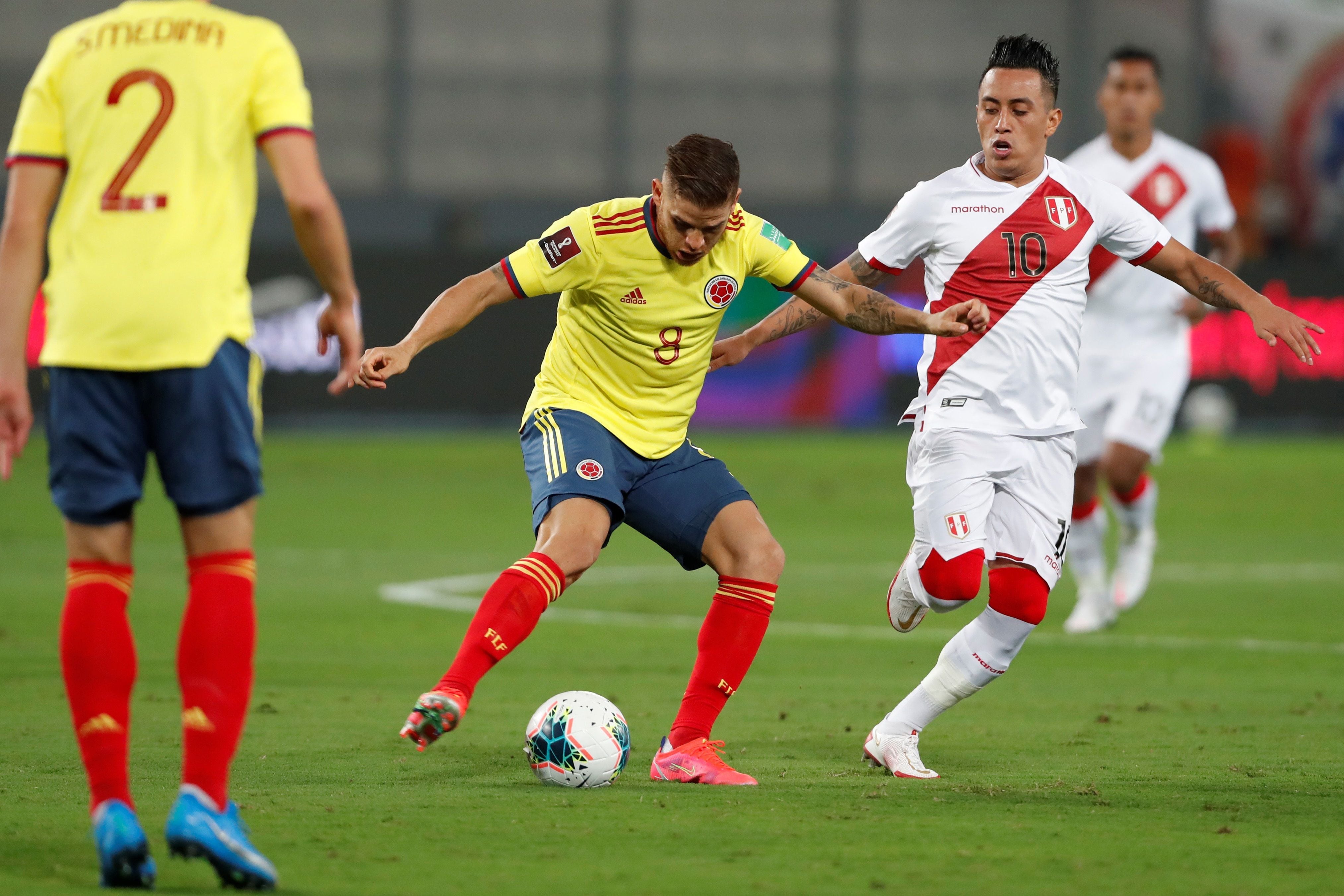 Gustavo Cuéllar también enfrentó a la Selección Peruana tanto en Copa América como en Eliminatorias. (Foto: EFE)