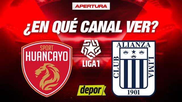 ¿En qué canal ver Alianza Lima vs Sport Huancayo por el Torneo Apertura?