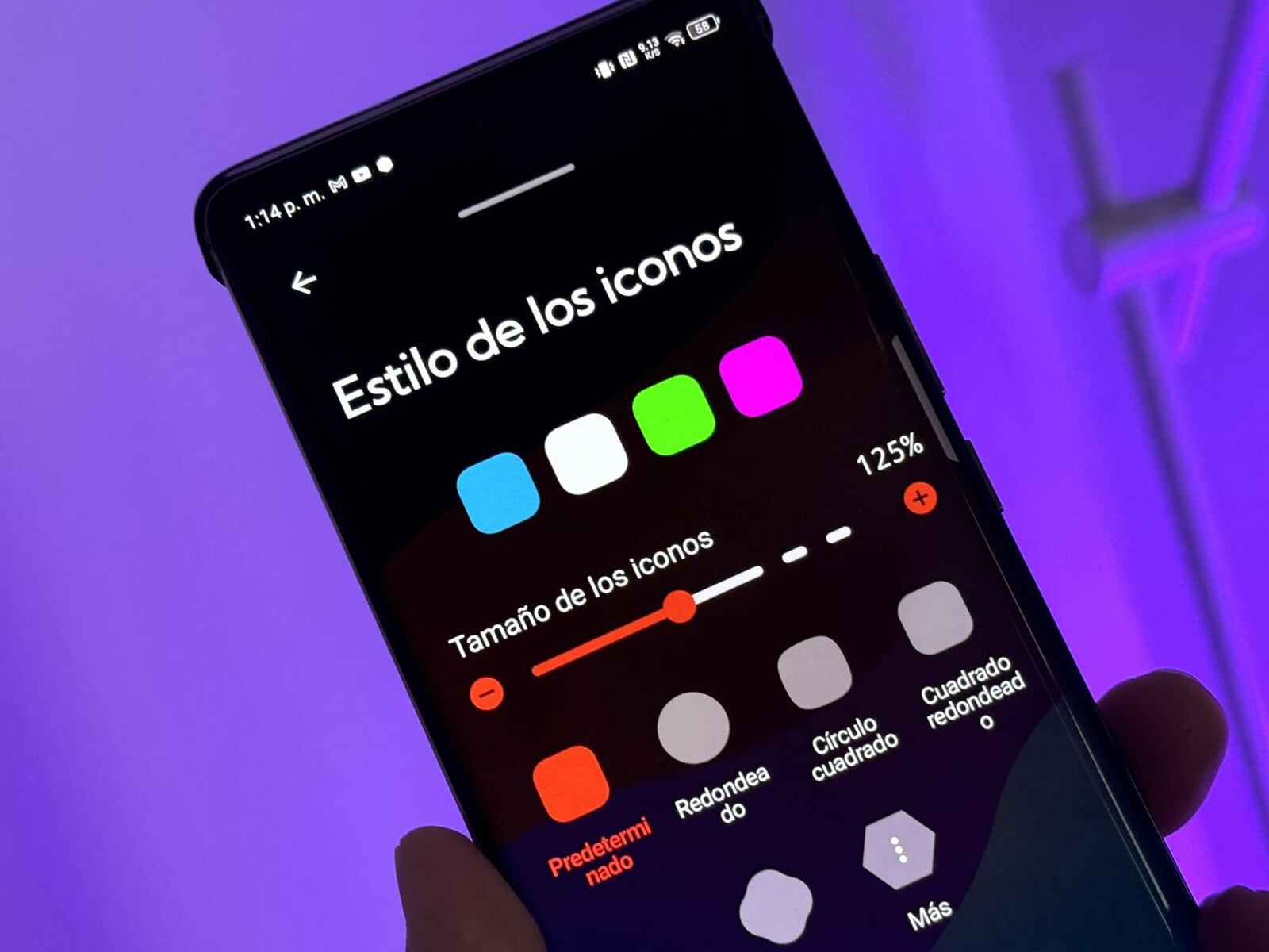 WHATSAPP | Define el estilo de Nova Launcher como te guste. (Foto: Depor - Rommel Yupanqui)