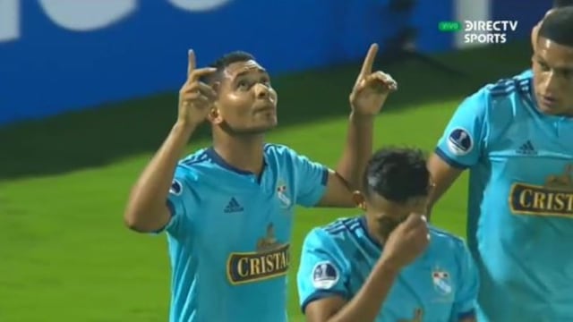 Abrió la cuenta en Matute: Cristian Palacios marcó gol de penal y adelanta a Cristal en la Sudamericana [VIDEO]