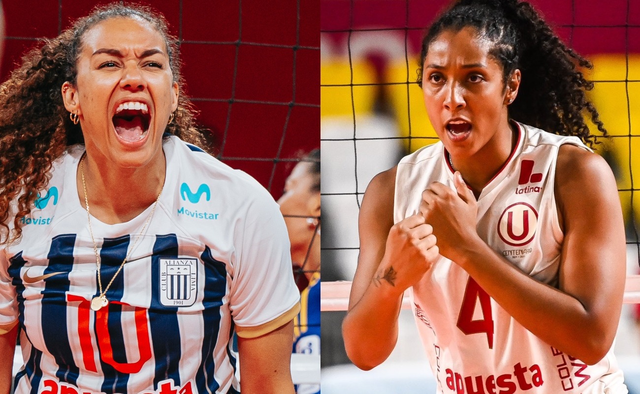 Alianza Lima y Universitario se enfrentarán en la última fecha de la segunda etapa de la Liga Peruana de Voley (Collage).