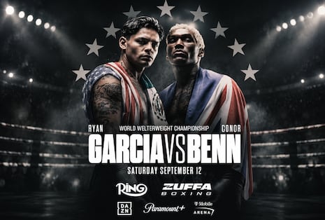 Paramount Plus transmitió la pelea Ryan García vs. Conor Benn por boxeo en Las Vegas (12/09/2026)