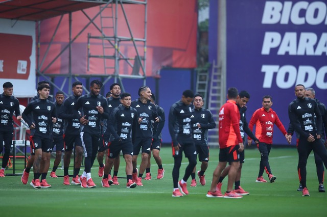 La Selección Peruana sigue con los entrenamientos en VIDENA. (Foto: GEC)