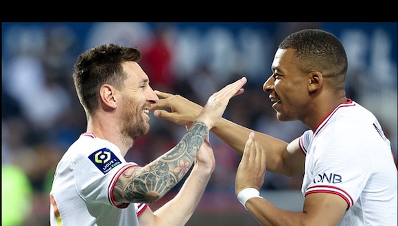 Lionel Messi y Kylian Mbappé jugaron dos temporadas en el PSG. (Foto: Getty Images)