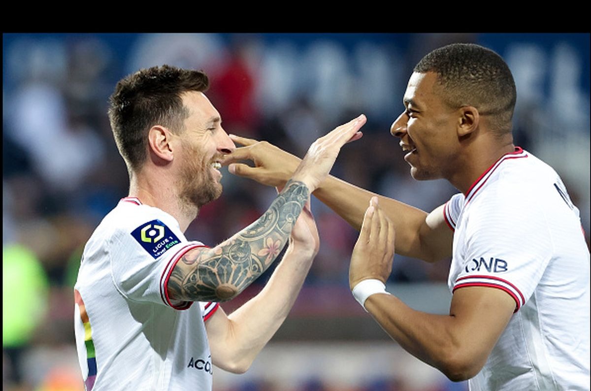 Lionel Messi y Kylian Mbappé jugaron dos temporadas en el PSG. (Foto: Getty Images)