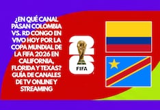 ¿En qué canal pasan Colombia vs. RD Congo EN VIVO hoy por la Copa Mundial de la FIFA 2026 en California, Florida y Texas? Guía de canales de TV o...