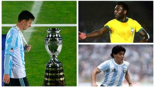 Copa América: Lionel Messi y otras leyendas que no ganaron el torneo (FOTOS)