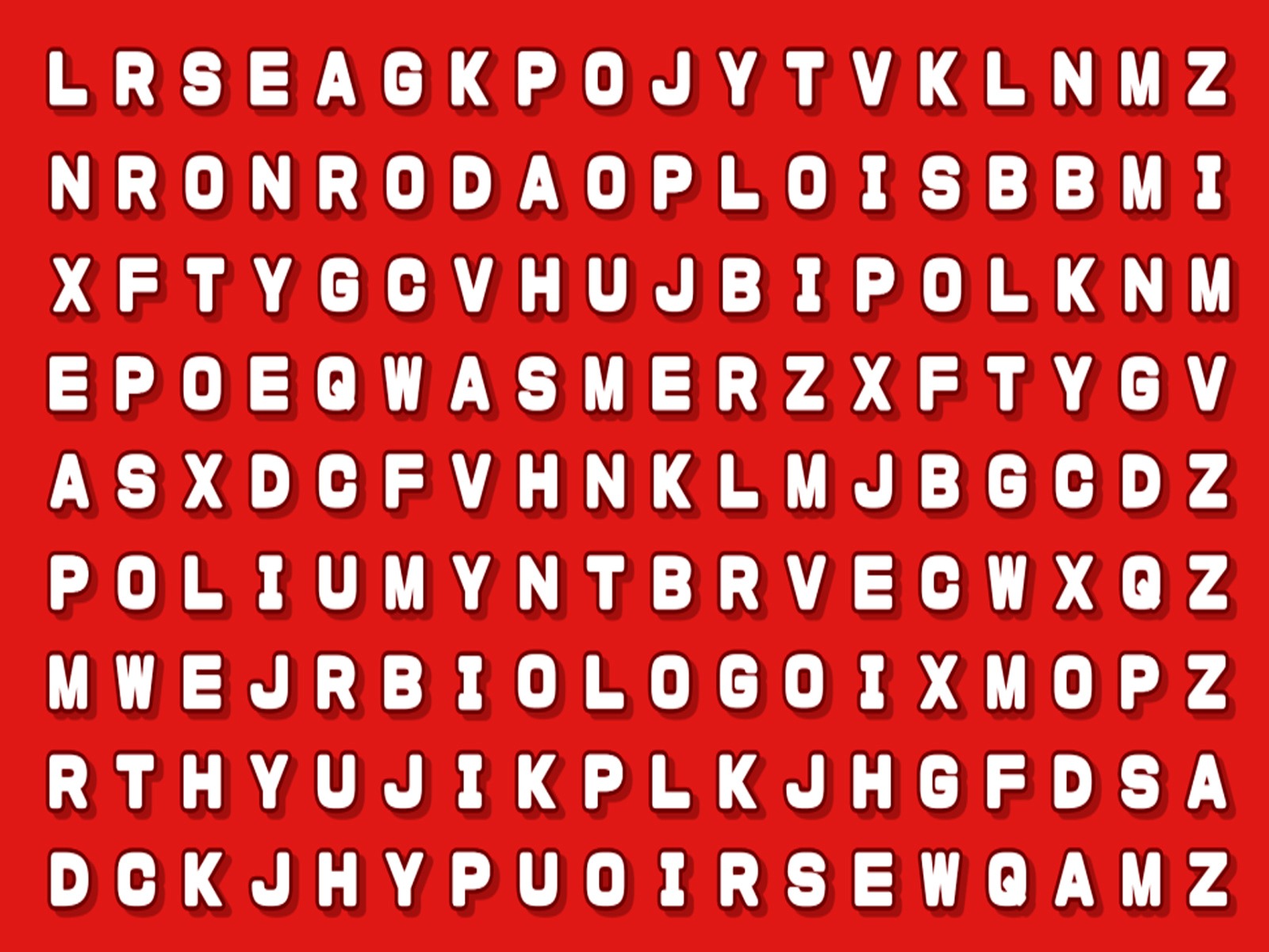 Aquí te muestro la imagen donde debes encontrar la palabra biólogo en esta sopa de letras.| Foto: genial.guru