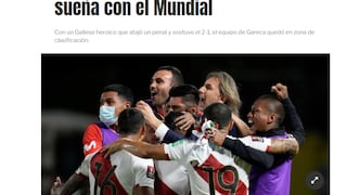 “Sueñan con Qatar 2022″: reacción de la prensa internacional tras victoria de Perú ante Venezuela 