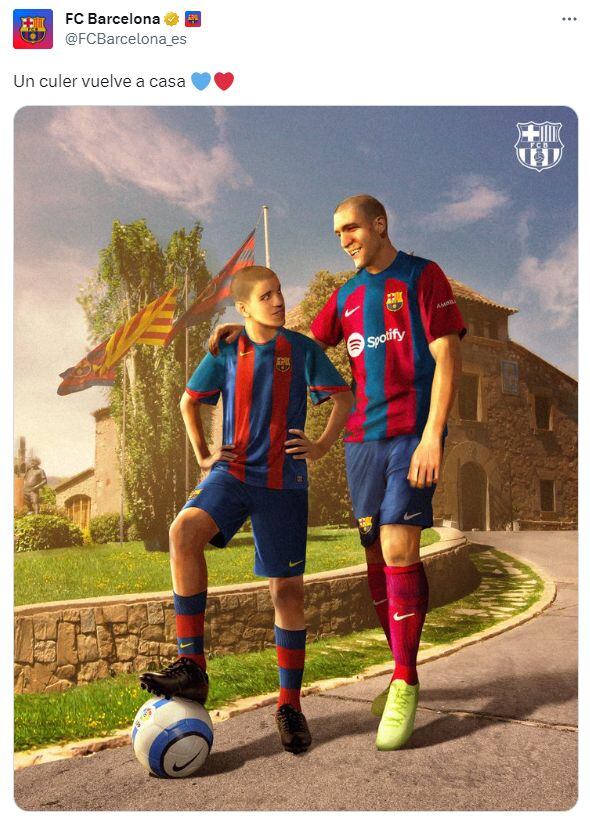 La bienvenida del Barcelona a Oriol Romeu. (Foto: FC Barcelona)