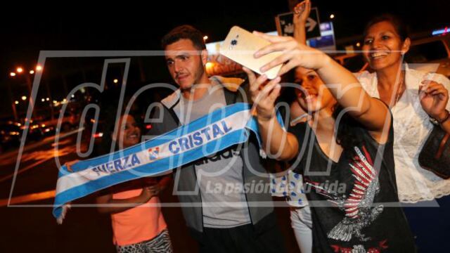 Sporting Cristal: Mariano Soso llegó a Lima y será presentado hoy (VIDEO)