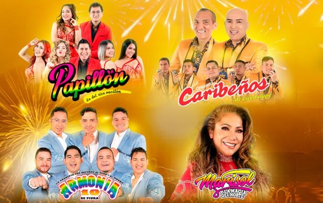 Artistas nacionales como Marisol, Armonía 10 y muchos más se presentarán en diversas fiestas por Año Nuevo. (Foto: vaope.com)