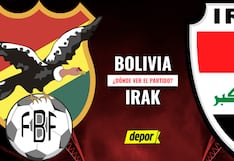 Dónde ver Bolivia vs. Irak EN VIVO: canales de TV vía DIRECTV, FútbolCanal y BTV