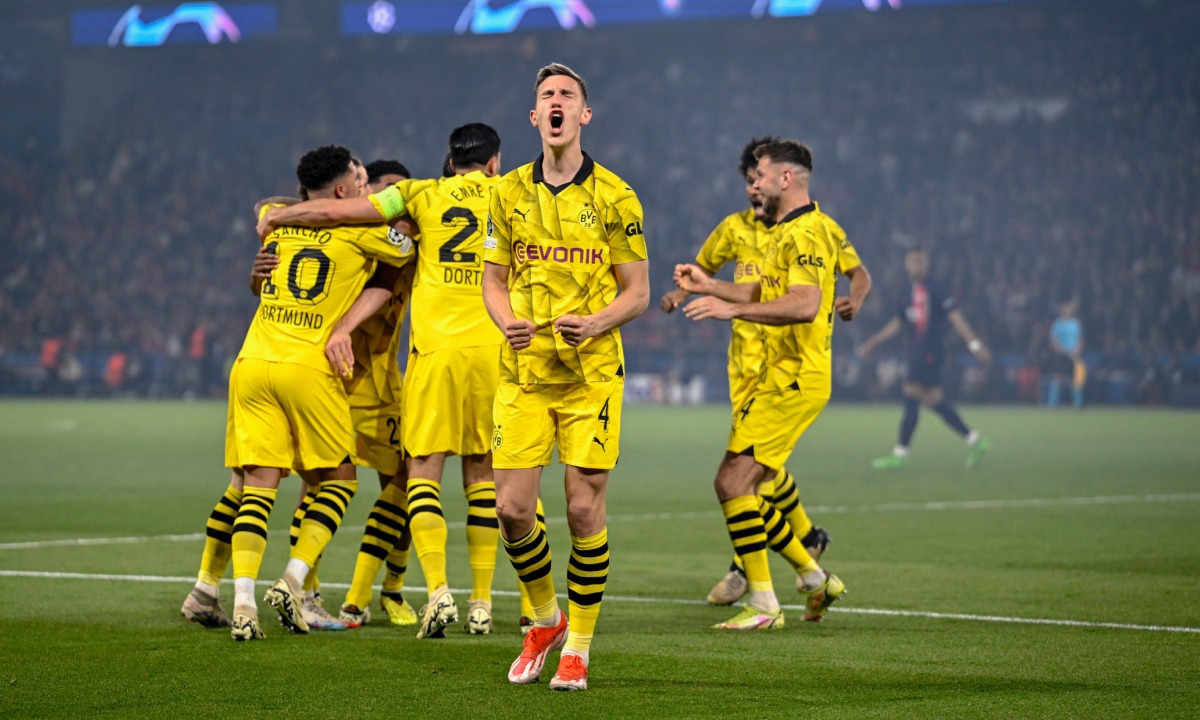 Dortmund ganó 1-0 a PSG y clasifico a la final de la Champions. (Foto: BVB)