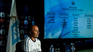 Sampaoli dio lista de convocados para Argentina y así justificó la ausencia de Gonzalo Higuaín
