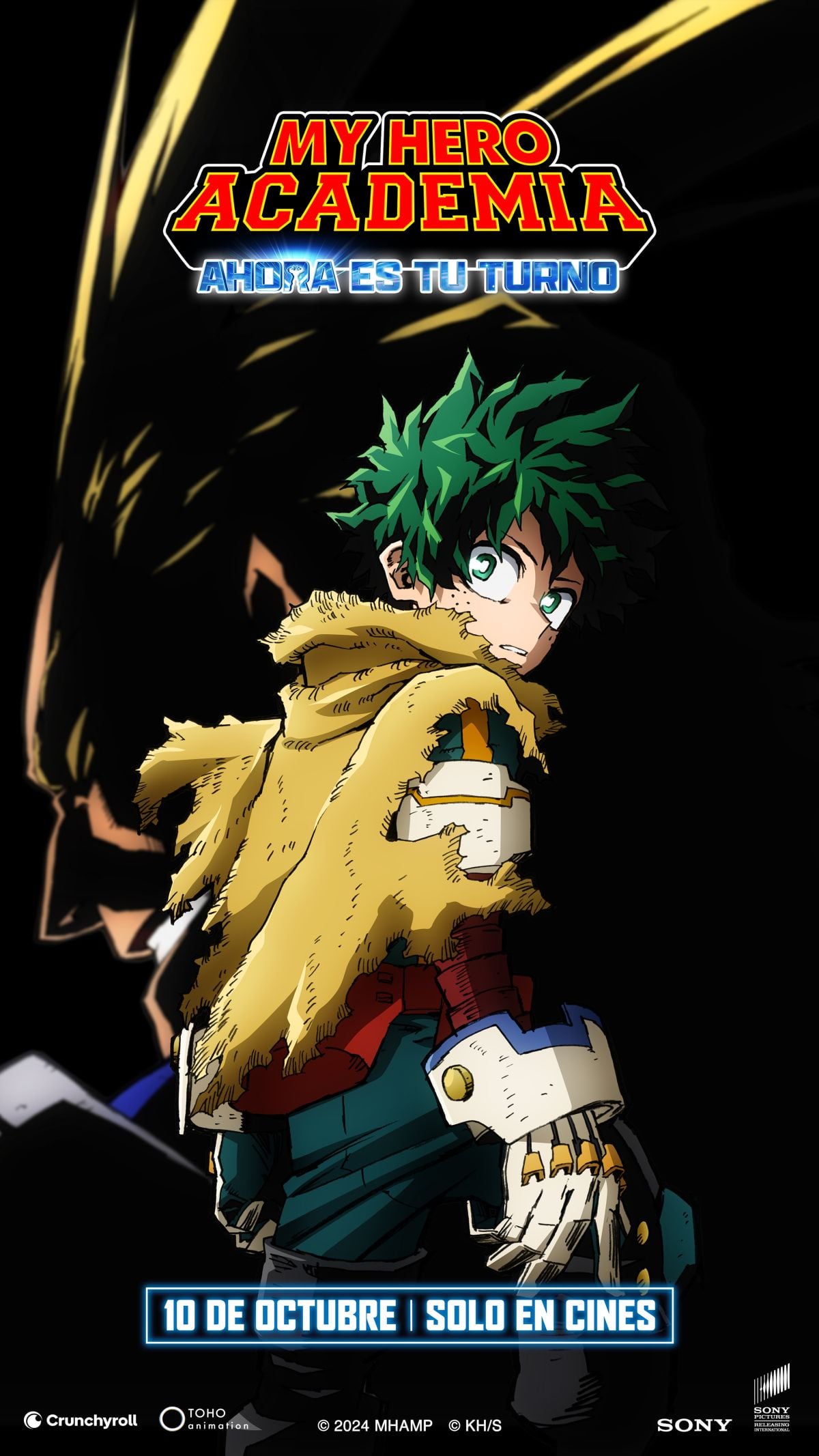 Póster oficial de My Hero Academia (Difusión)