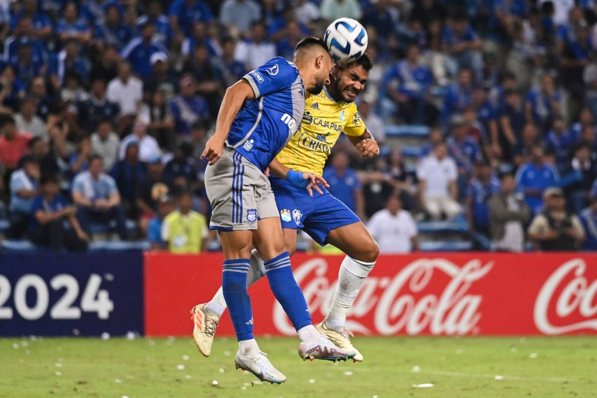 Revisa los canales que pasaron el partido del Emelec frente al Sporting Cristal por la Copa Sudamericana 2023. (Foto: AFP)