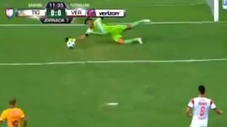 Pedro Gallese evitó gol de Gignac tras gran atajada en Liga MX [VIDEO]