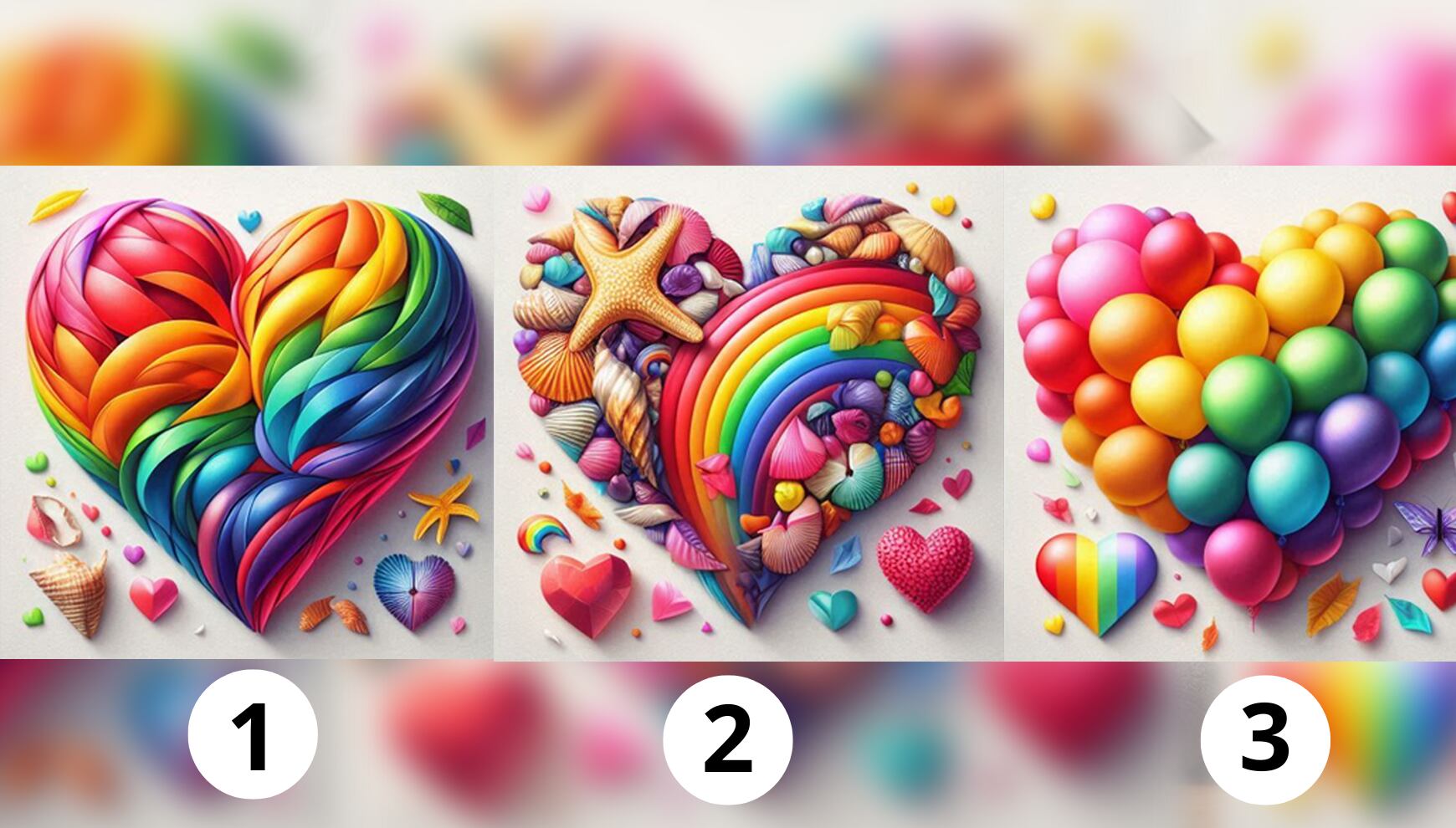 ¿Sin suerte en el amor? El corazón que elijas te dirá lo que te espera en tu próxima relación (Foto: internet)