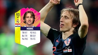 FIFA 18 muestra la sorprendente evolución deLuka Modrić con sus nuevas estadísticas