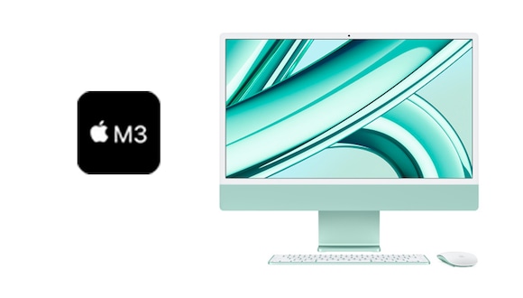 APPLE | Así es la nueva iMac, sin cambios estéticos, pero con un nuevo procesador, el M3. Conoce el precio ahora mismo. (Foto: Apple)