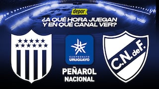 En qué canales pasan Peñarol vs. Nacional y a qué hora es el Clásico