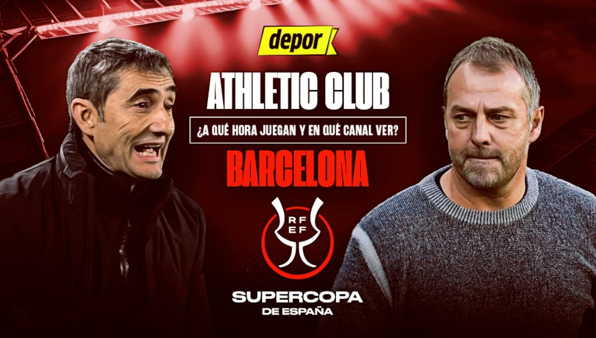 Barcelona vs. Athletic Club: fecha, hora y canales de TV. (Diseño: Christian Marlow)