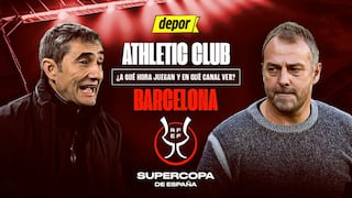 Barcelona vs. Athletic Club por la Supercopa de España: fecha, horarios y canales de TV