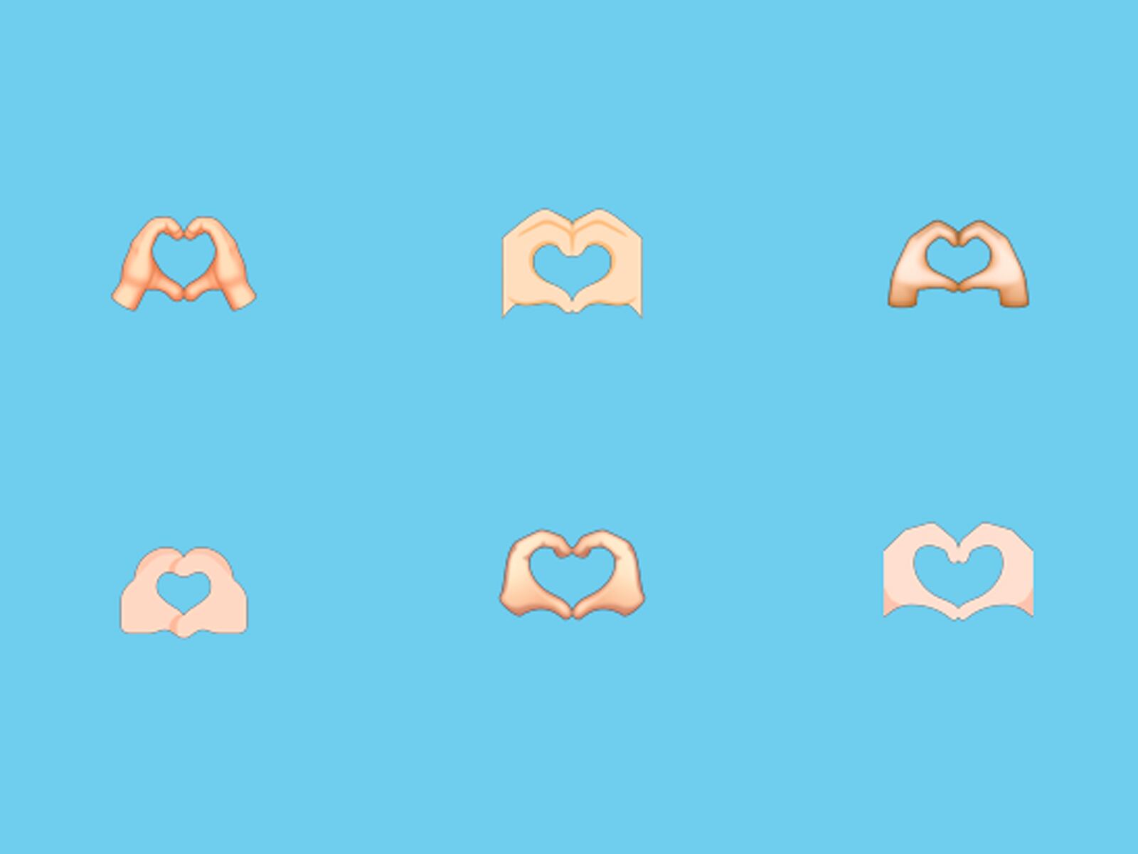 WHATSAPP | De esta manera se ve el emoji de las manos en forma de corazón en otras plataformas. (Foto: Emojipedia)