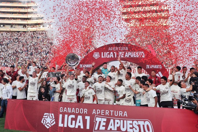¡Universitario festeja el Torneo Apertura! Las mejores postales de la celebración crema. (Foto: GEC)