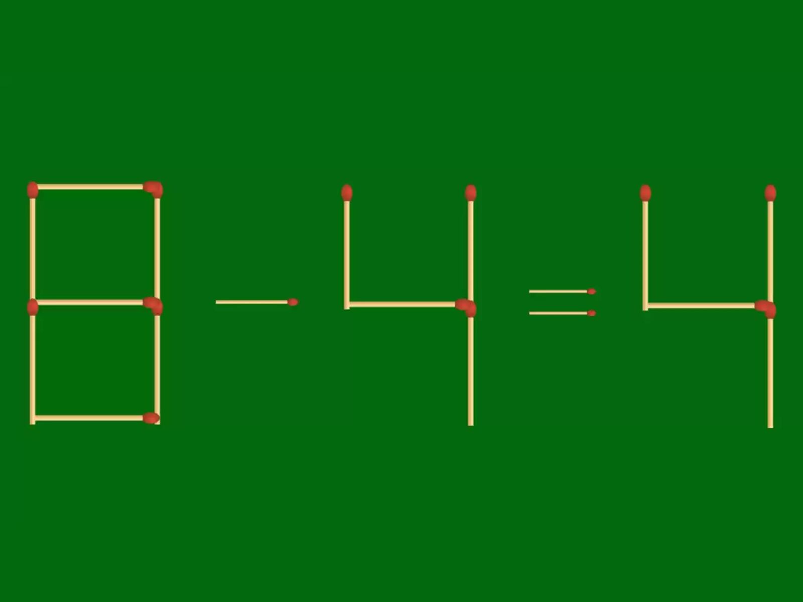 RETO MATEMÁTICO | Para resolverlo, debes agregar dos cerillas al número 5 para que parezca 8.