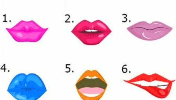 TEST VISUAL | En esta imagen hay varios labios pintados con labiales de distintos colores. (Foto: namastest.net)