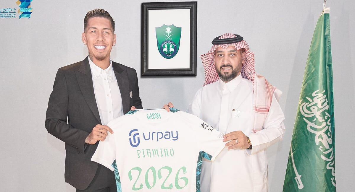 Roberto Firmino llegó al Al Ahli desde Liverpool. (Foto: Al Ahli)