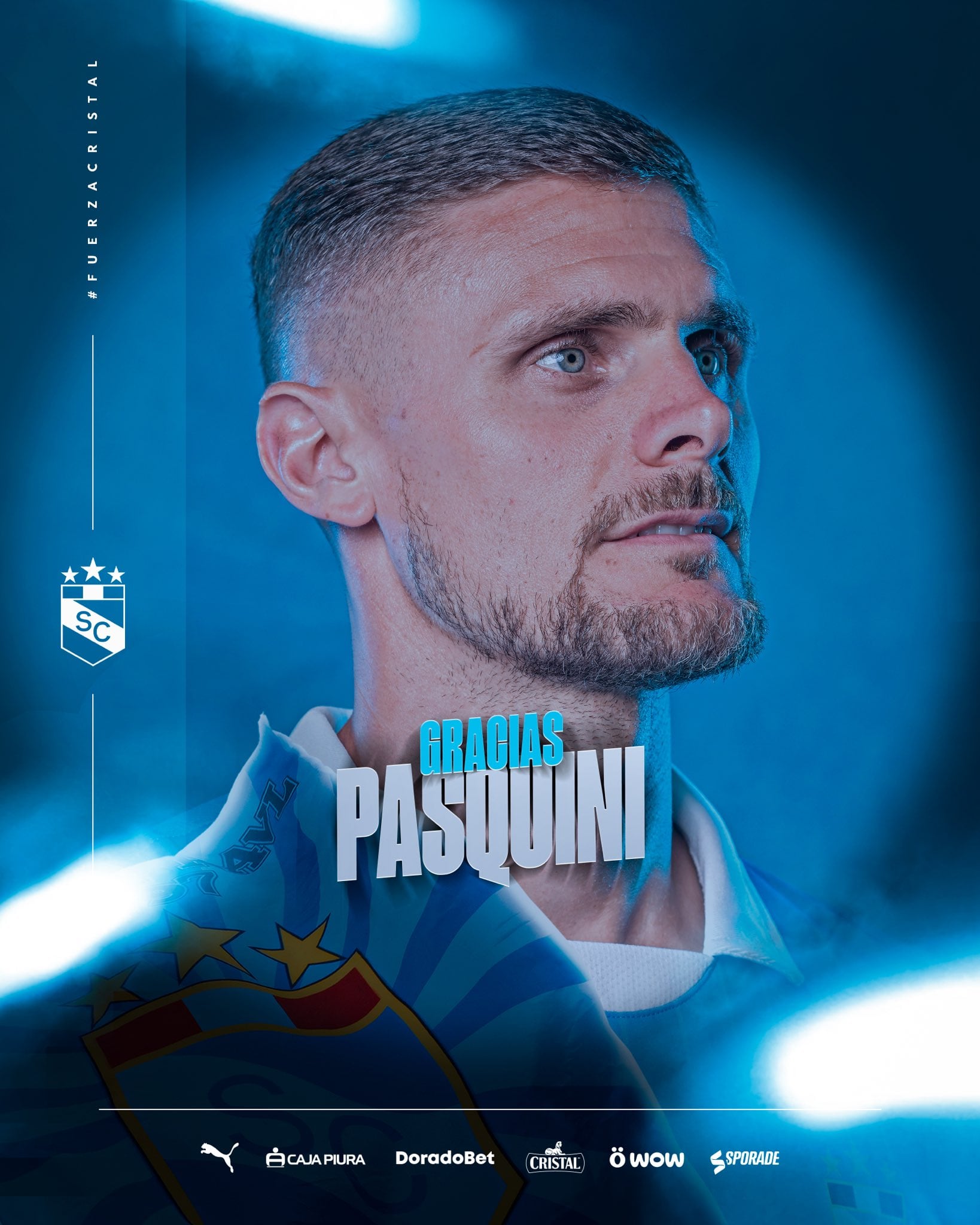 Nicolás Pasquini no continuará en Sporting Cristal. (Foto: Sporting Cristal)