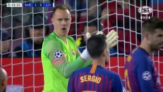 Gran reflejo: buen tiro de Milner y mejor tapada de Ter Stegen en Barcelona vs. Liverpool [VIDEO]