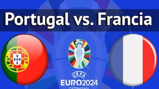 A qué hora juegan y en qué canal transmite Portugal vs. Francia por cuartos de final Eurocopa 2024