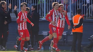 Gracias a Griezmann: Atlético de Madrid venció 1-0 al Málaga en La Rosaleda por Liga Santander