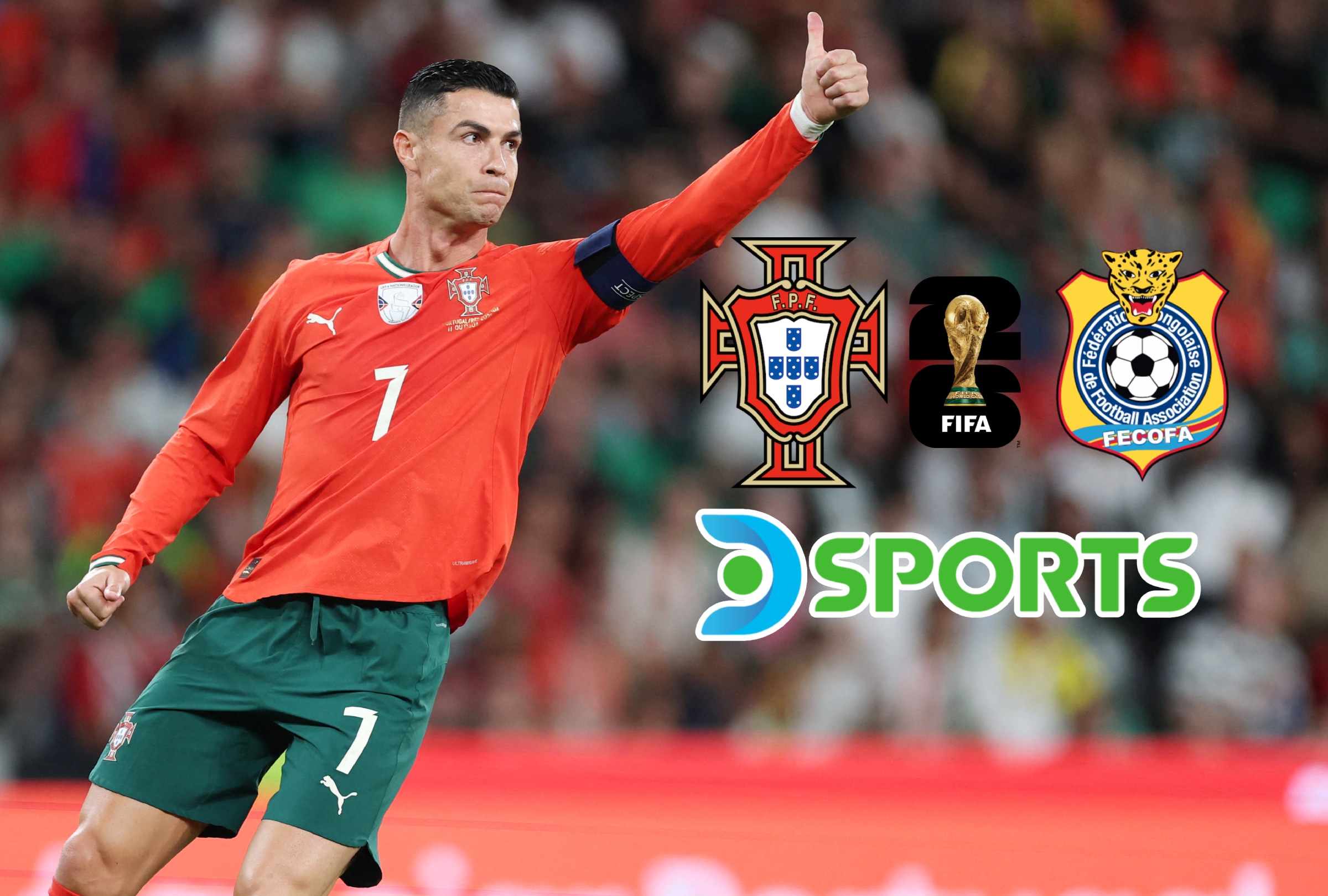 HOUSTON, TEXAS (ESTADOS UNIDOS), 17/06/2026.- Cobertura oficial de DGO y DIRECTV EN VIVO EN DIRECTO para ver el partido de Portugal vs. RD Congo, con Cristiano Ronaldo, hoy por la Jornada 1 del Grupo K del Mundial 2026 en el NRG Stadium de Houston, Texas. FOTO PATRICIA DE MELO MOREIRA PARA AFP