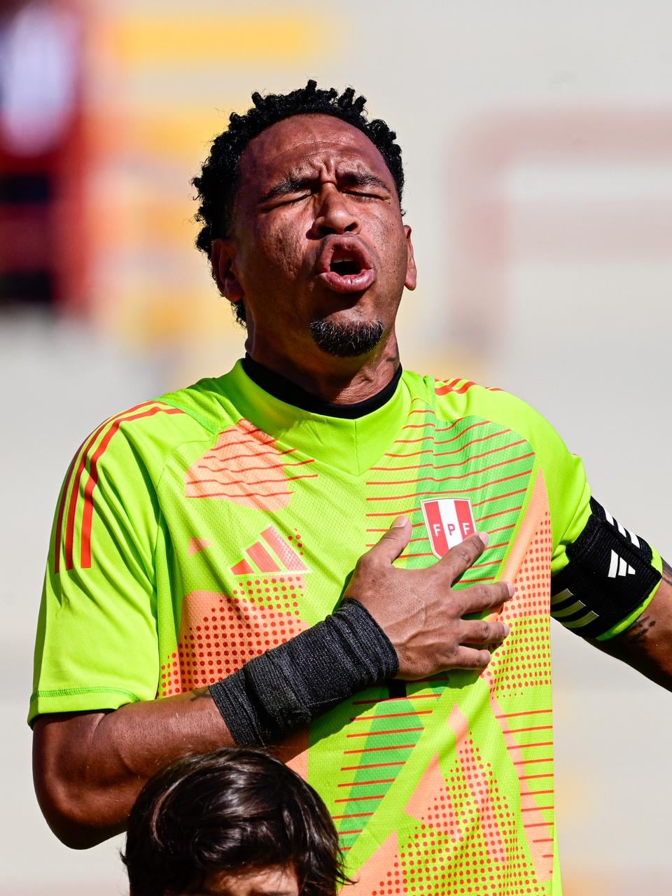 Pedro Gallese fue el capitán del equipo. (Foto: Paloma del Solar / GEC)