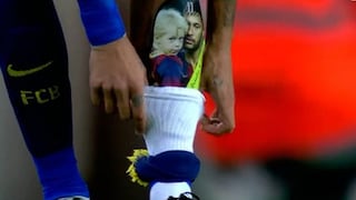 Barcelona vs. Valencia: Neymar se lució con canilleras personalizadas