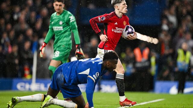 Goles de Garnacho y los ‘Diablos Rojos’ remontan 2-3 del Chelsea vs. Manchester United