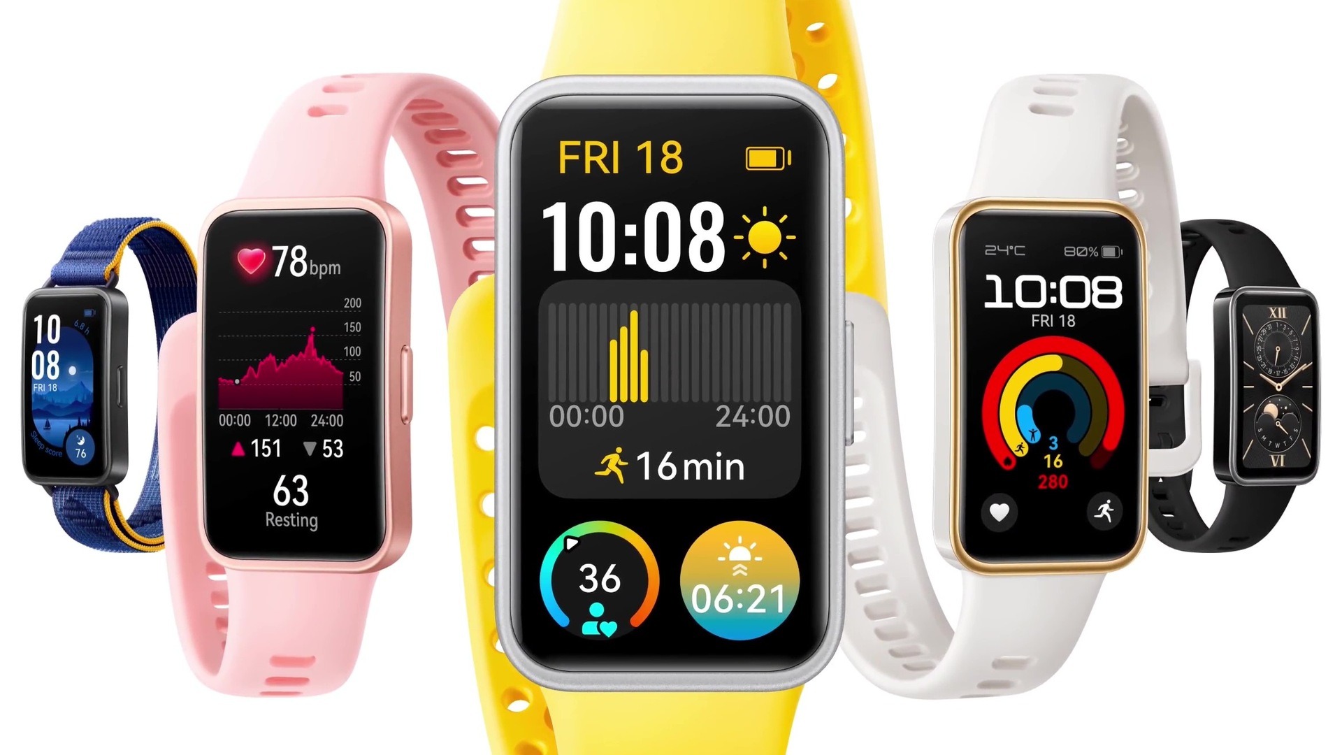 Revisa la ficha técnica del Huawei Band 9 (Difusión)